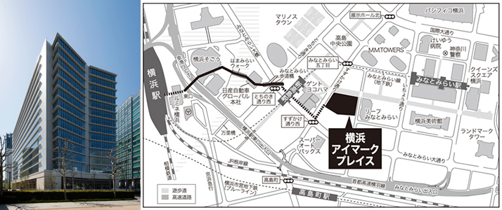 新本社外観_地図