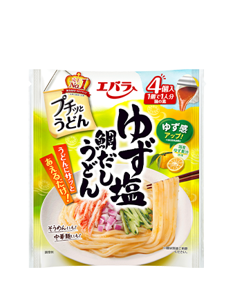 プチッとうどん　ゆず塩鯛だしうどん　