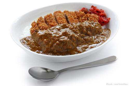 豚肉の代わりにまぐろでカツカレー