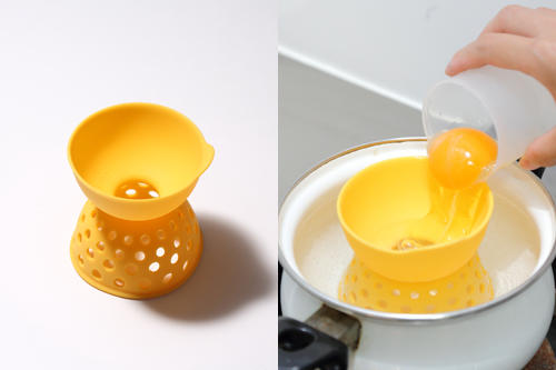 1.失敗知らずでポーチドエッグが作れる便利グッズ