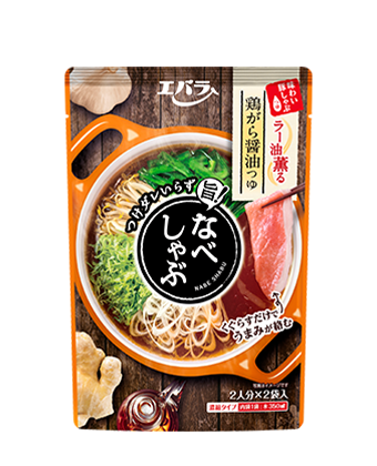 なべしゃぶ 鶏がら醤油つゆ 100ｇ×2袋