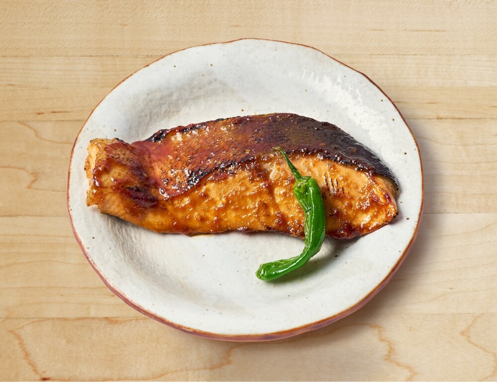 鮭の黄金照り焼き