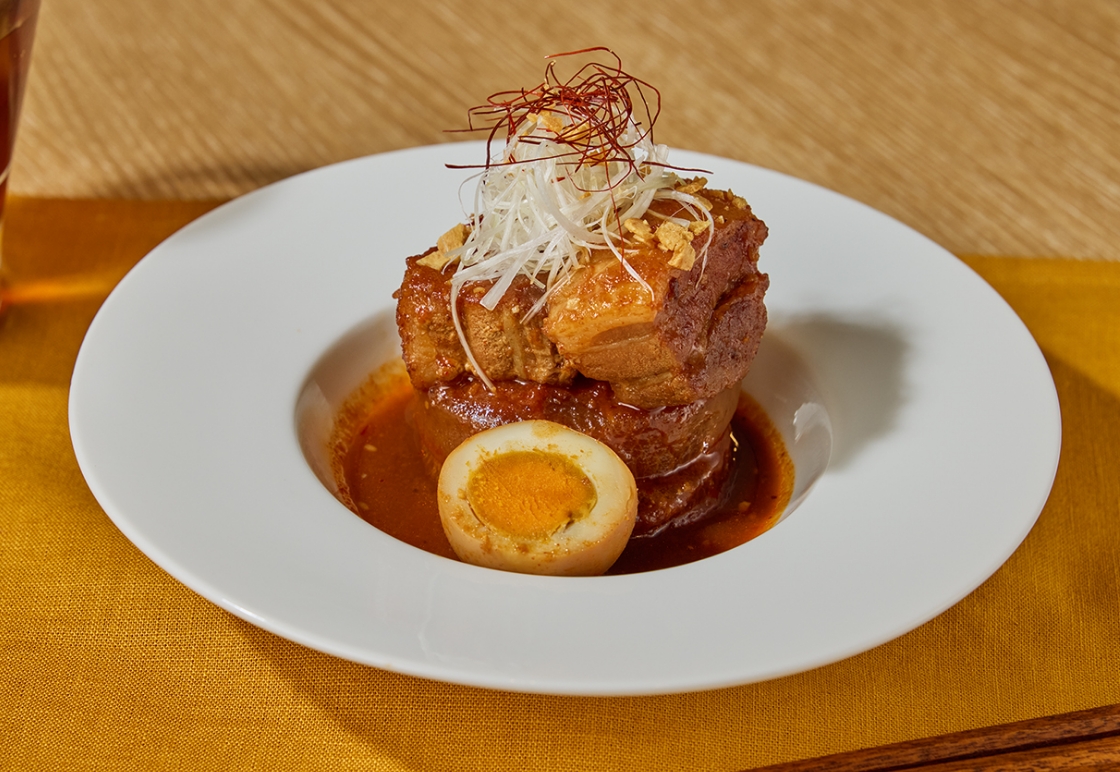 スパイシー角煮大根