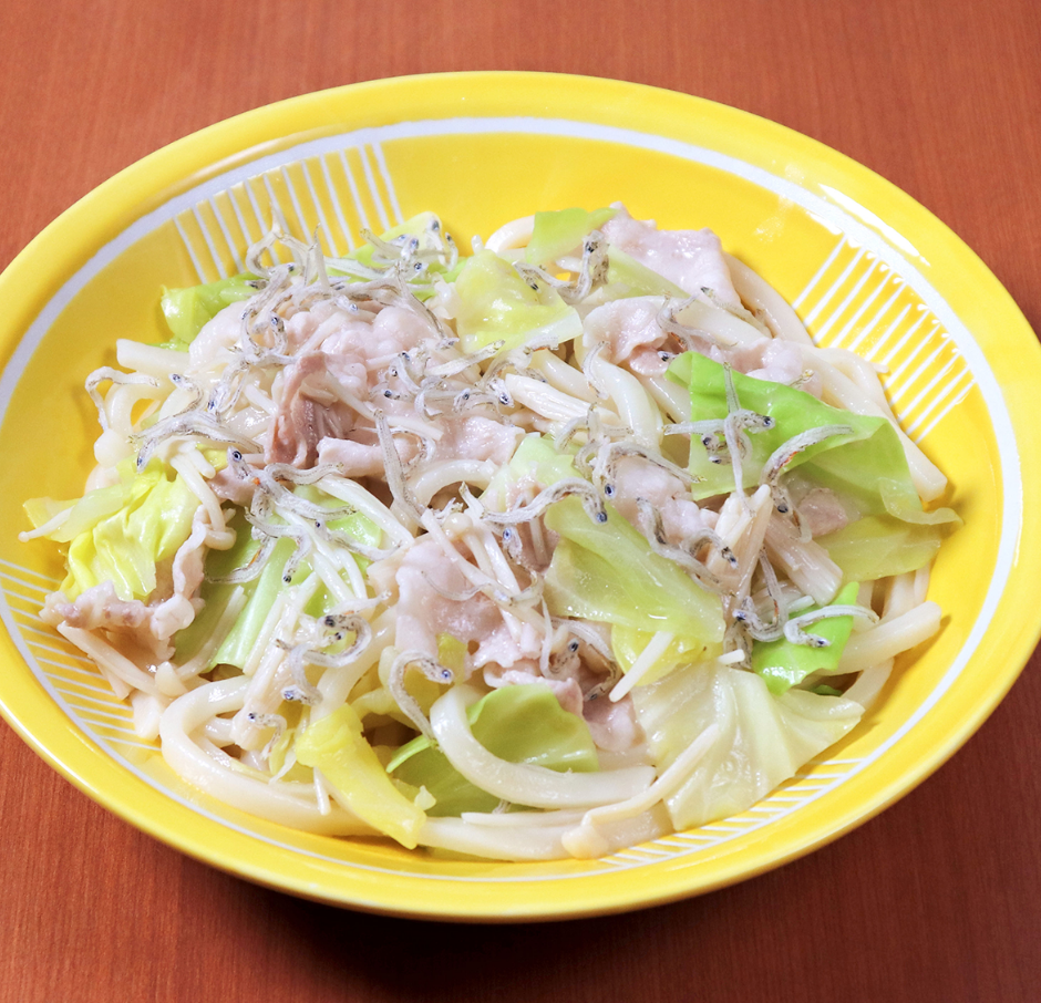 浅漬けの素でさっぱり和風うどん