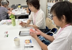 食品模型でたんぱく質含有量を学びます