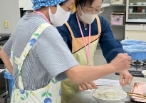 火は使わずにレンジで加熱