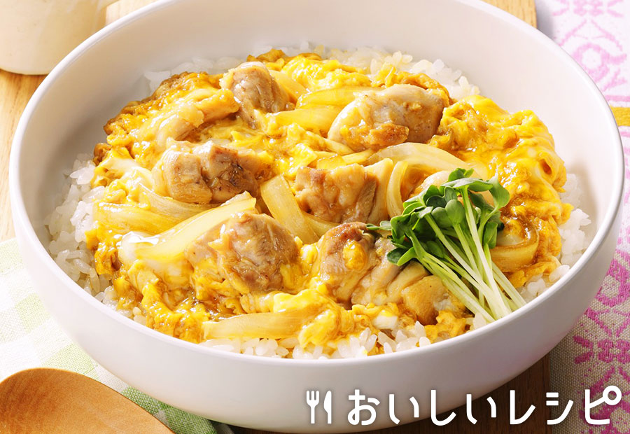 人気 めんつゆ 丼 レシピ 親子