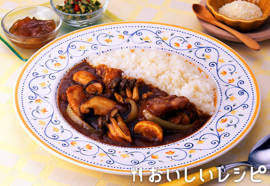 きのこたっぷりカレー