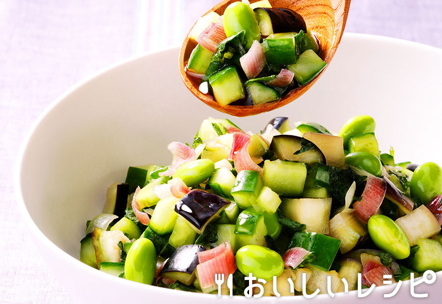 きざみ野菜の浅漬け(山形のだし風)