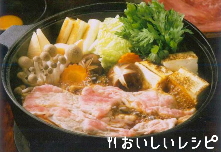 豚すき焼き