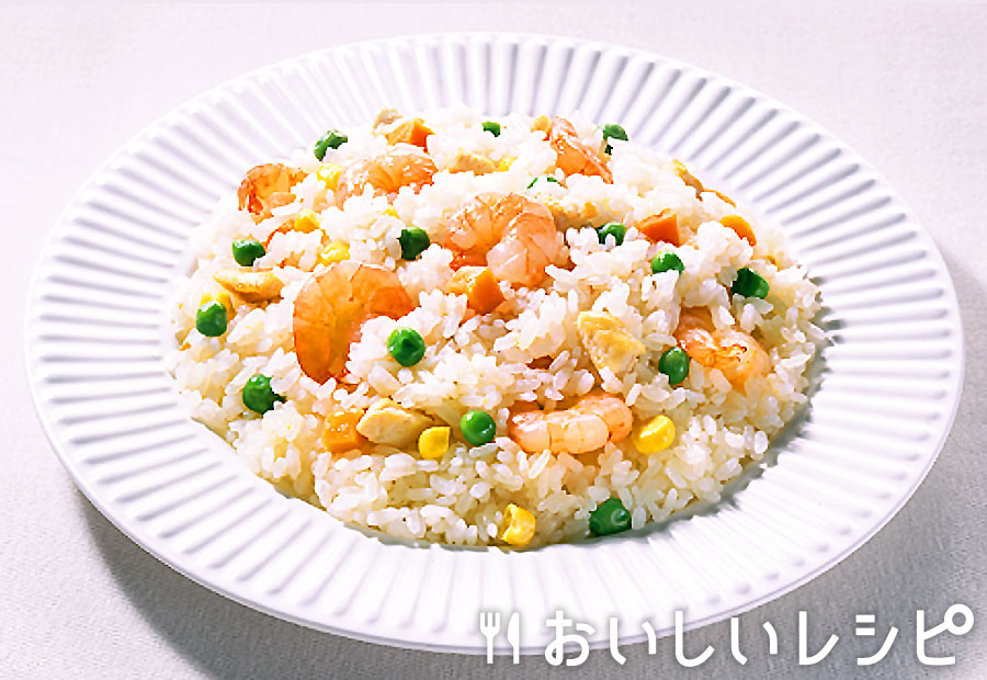 エビの炊き込みピラフ風