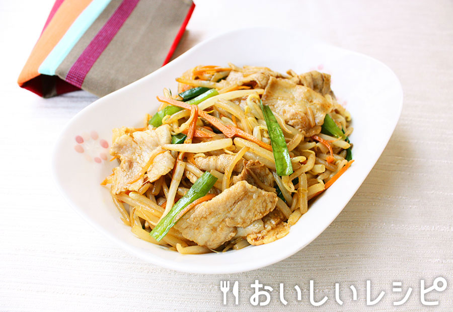 野菜炒め カレー風味