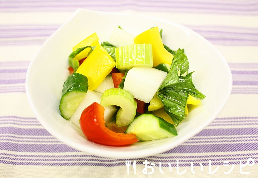 彩り野菜の甘酢漬け