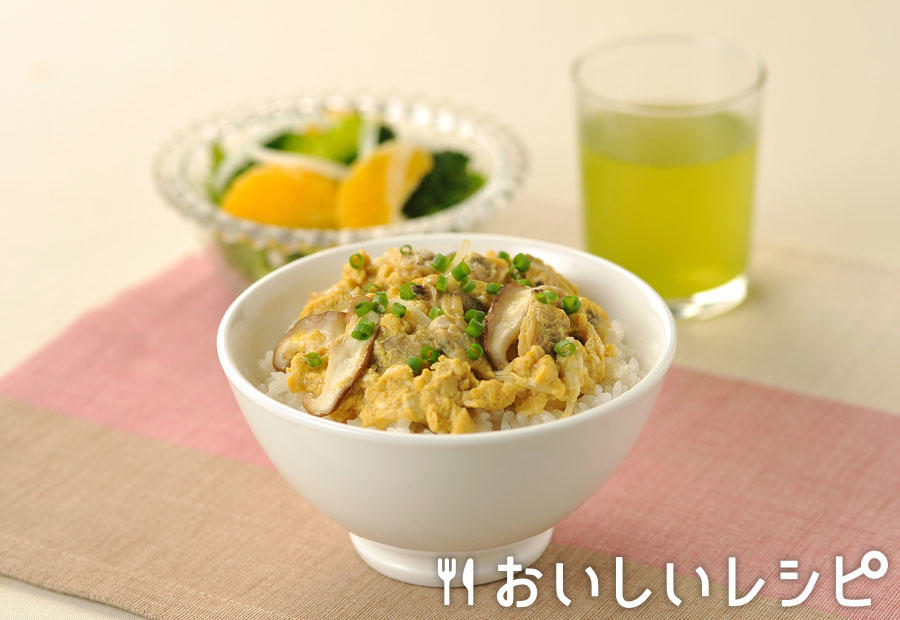 あさりの黄金たまご丼