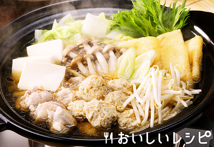 鶏だんごの団らん寄せ鍋