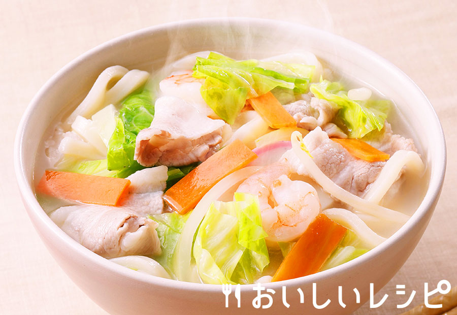 ちゃんぽん風うどん