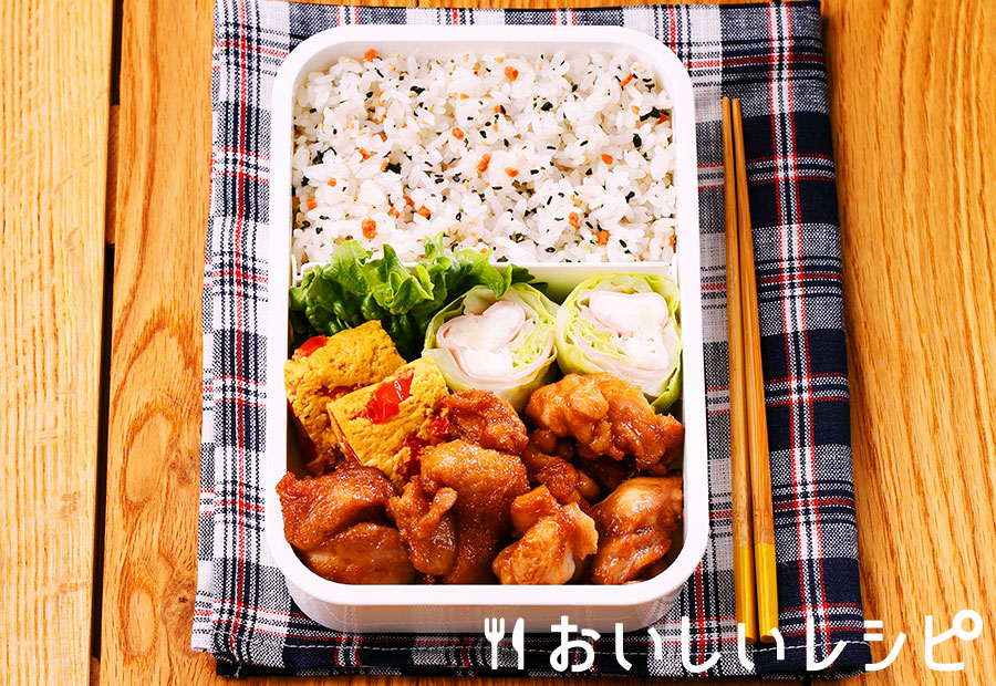 たれプラ弁当 鶏のからあげ