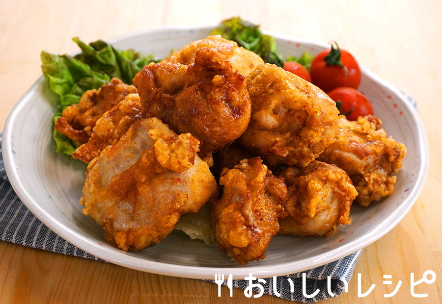 ピリ辛キムチから揚げ