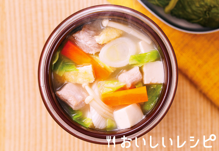 スープジャー★濃厚白湯鍋