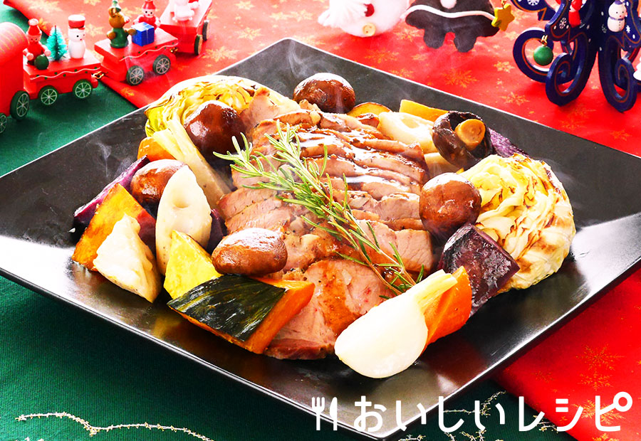 迷ったらこれ 豚肉と野菜のどっさり焼き おいしいレシピ エバラ食品