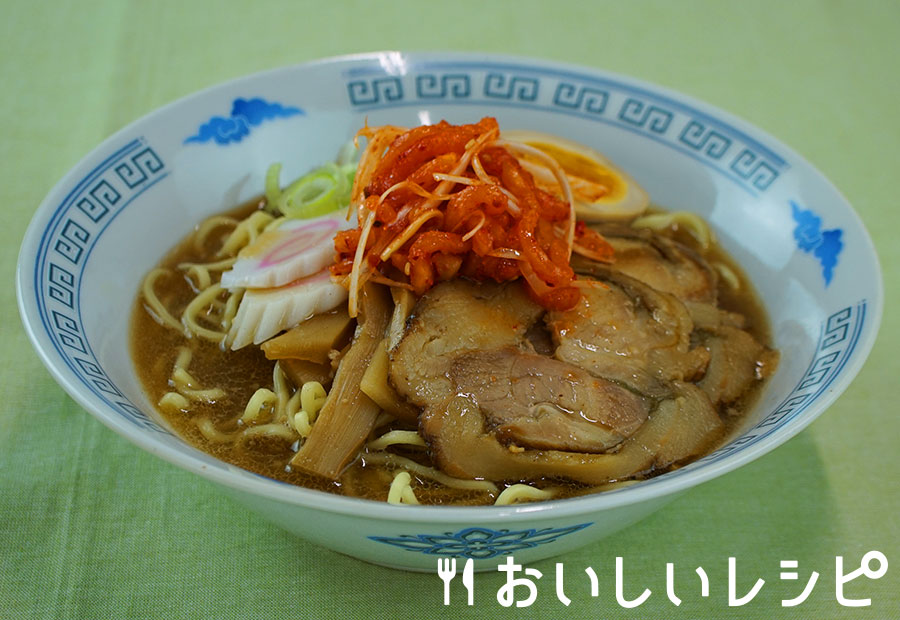 キムチナムルラーメン