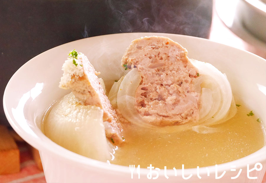 迷ったらこれ 新たまねぎの丸ごとスープ煮 おいしいレシピ エバラ食品