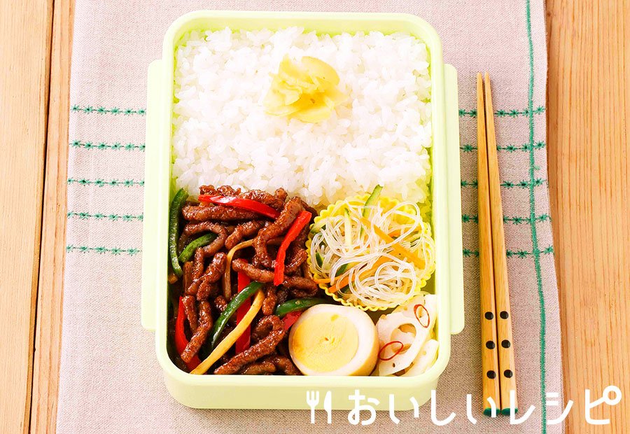 中華弁当 青椒肉絲