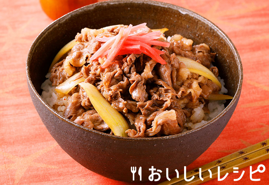 プチッとどんぶりで作る 牛丼