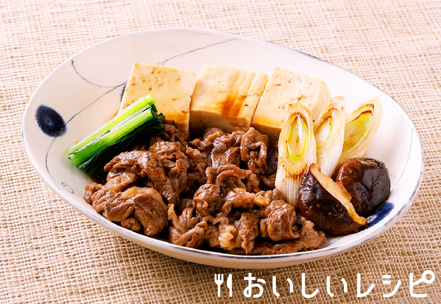 プチッとどんぶりで作る 肉豆腐