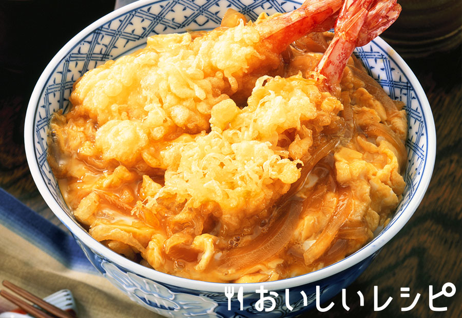プチッとどんぶりで作る 天とじ丼