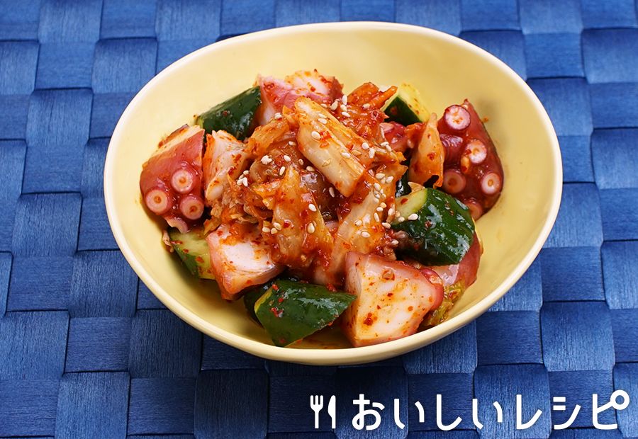 お手軽タコきゅうキムチ