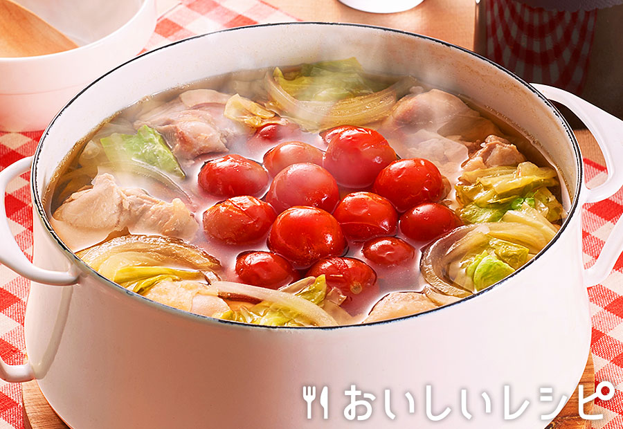 トマトチキン鍋