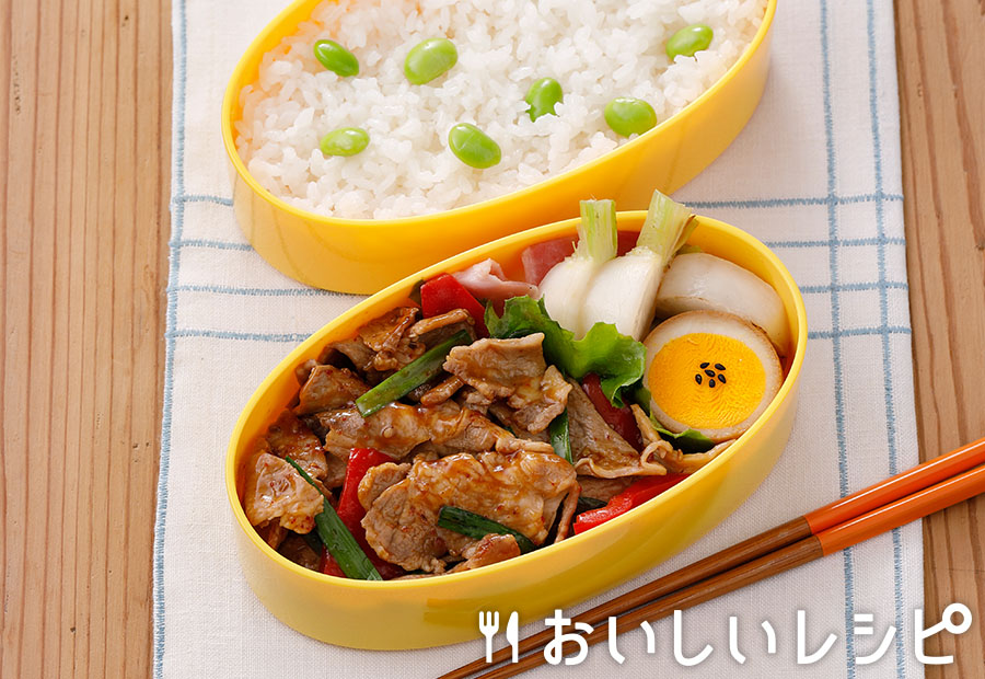 たれプラ弁当 豚こまプルコギ