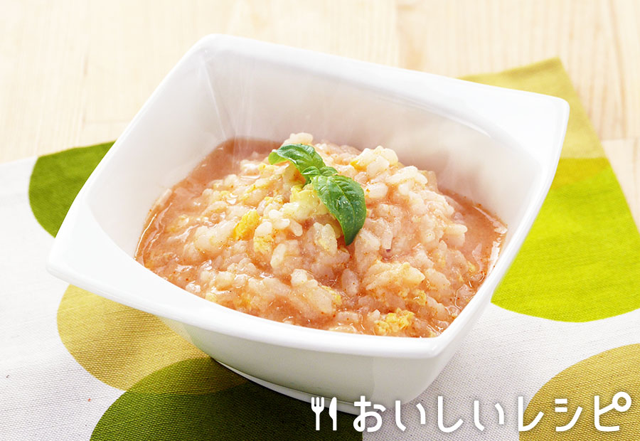レンジで☆トマトリゾット風