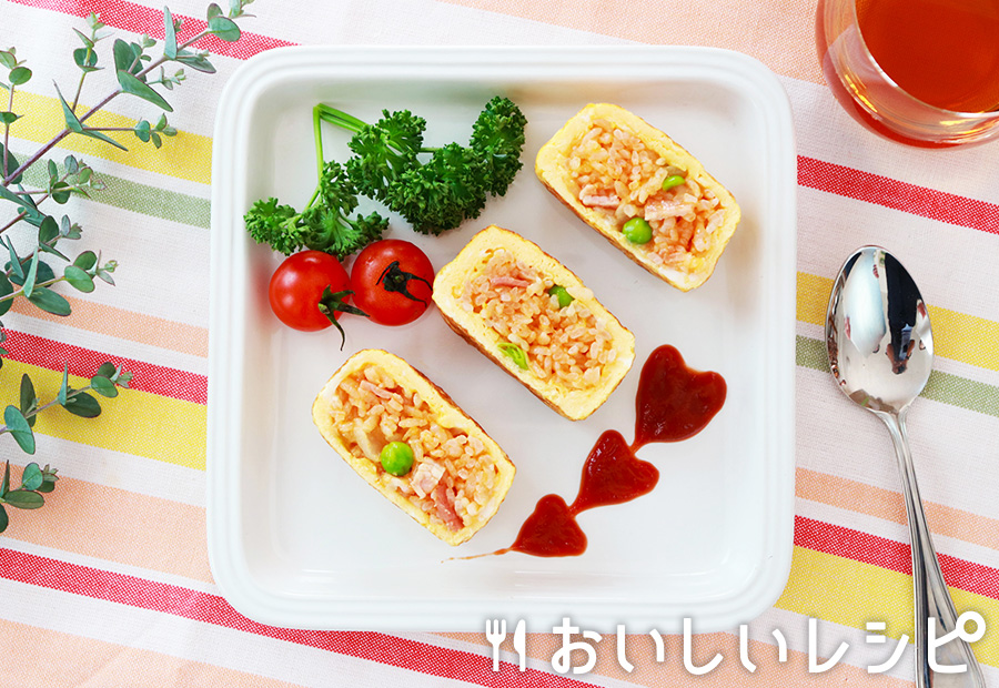 ロールオムライス