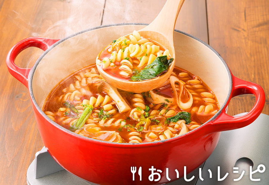 おすすめ〆パスタ〈完熟トマトつゆ〉