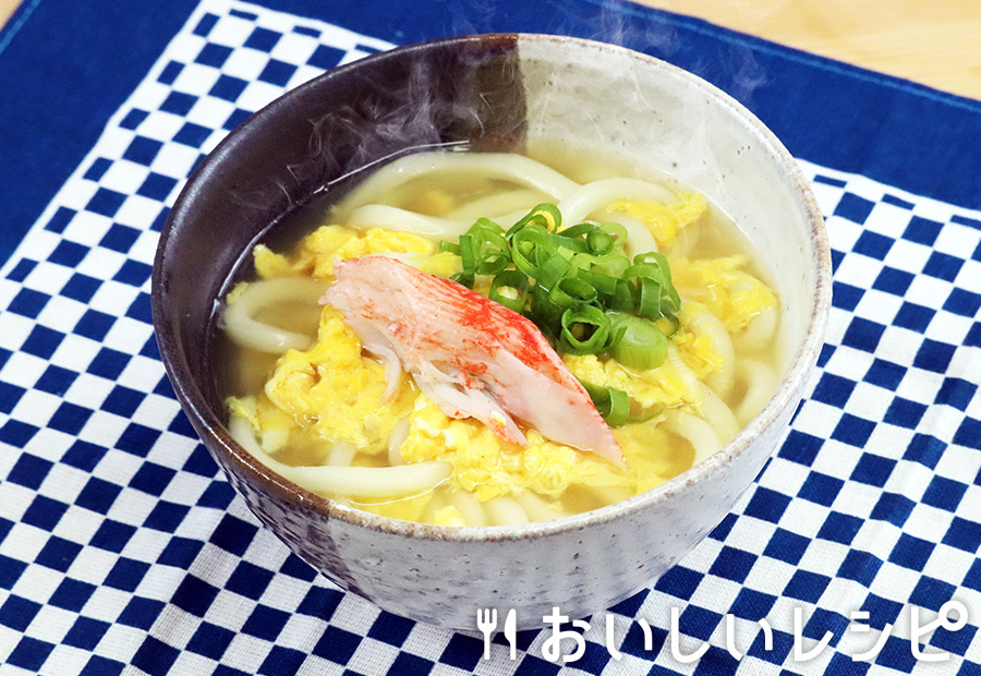 煮込んで☆かき玉うどん