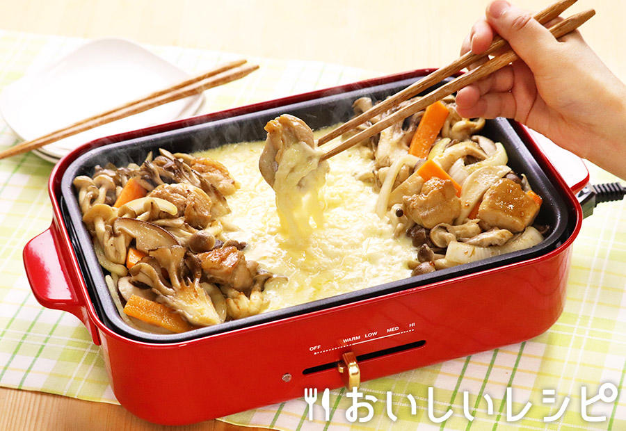 きのこたっぷり!黄金チーズタッカルビ
