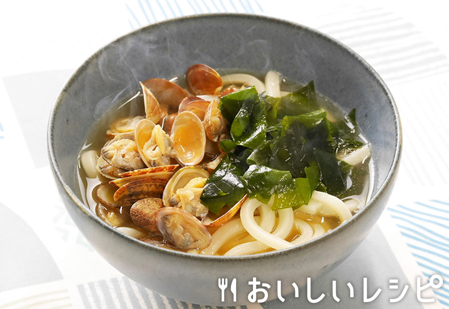 煮込んで☆あさりうどん