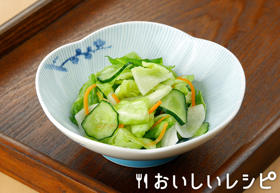 余り野菜活用！キャベツのミックス浅漬け