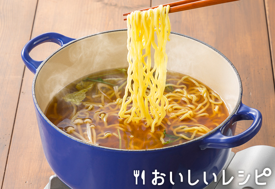 おすすめ〆ラーメン〈焼あごだしつゆ〉