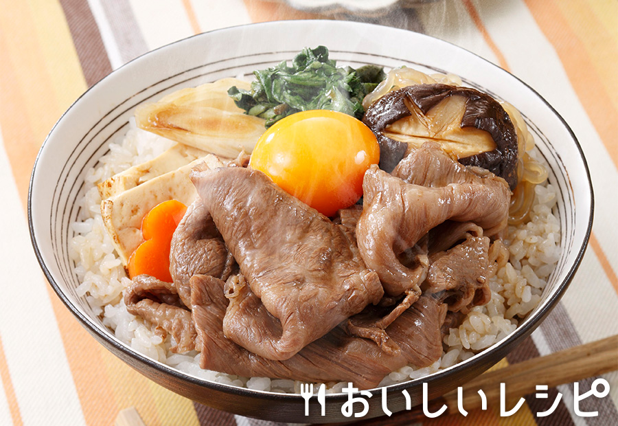 すき焼き丼