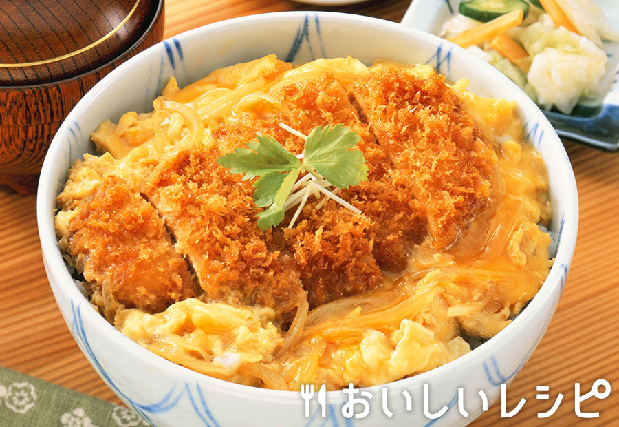 迷ったらこれ ボリュームかつ丼 おいしいレシピ エバラ食品