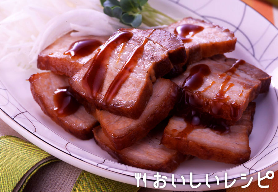 焼豚の生姜焼き風