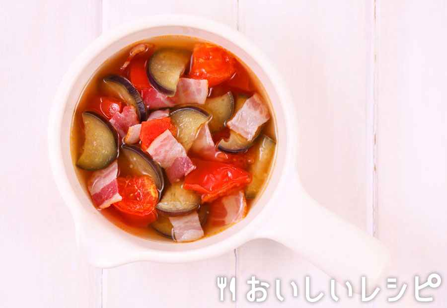 myおかずスープ なすトマ&ベーコン