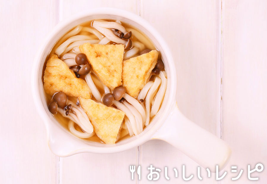 myおかずスープ きのこのきつねうどん