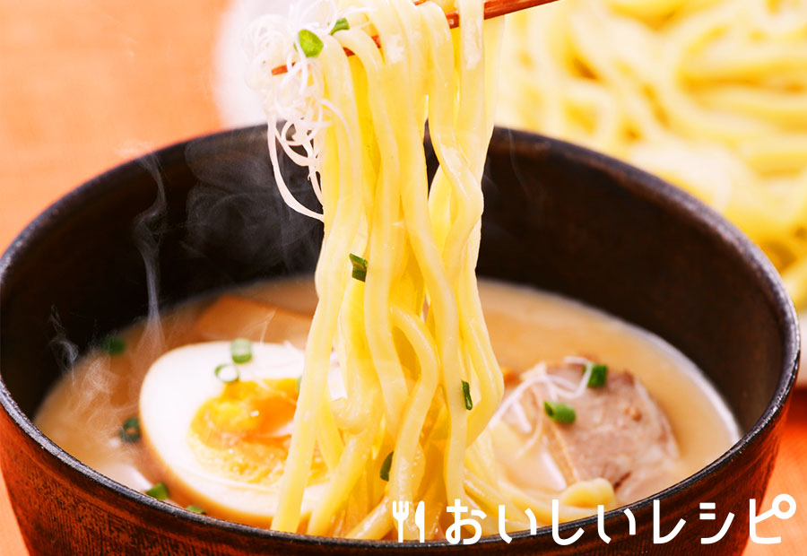 迷ったらこれ とんこつつけ麺 おいしいレシピ エバラ食品