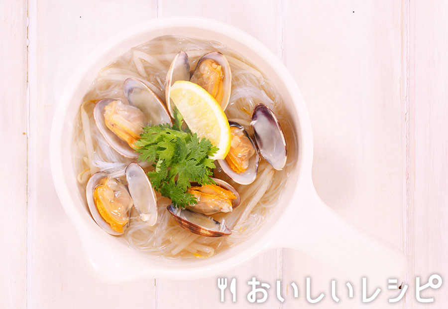 myおかずスープ あさりと春雨のエスニック風