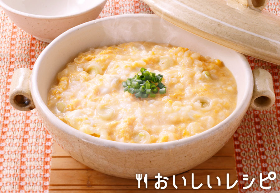 鶏肉の中華粥