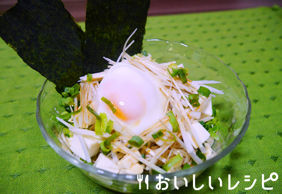 冷やしすき焼き風そうめん